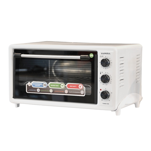 Luxell Electric Oven - 1800W 50L - White