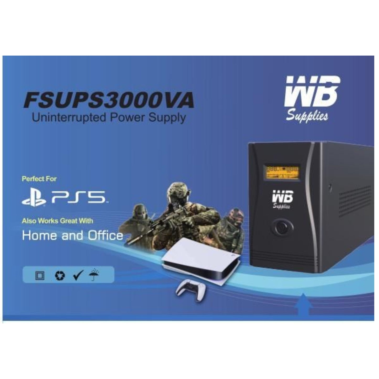WAB UPS 3000 VA 1800W