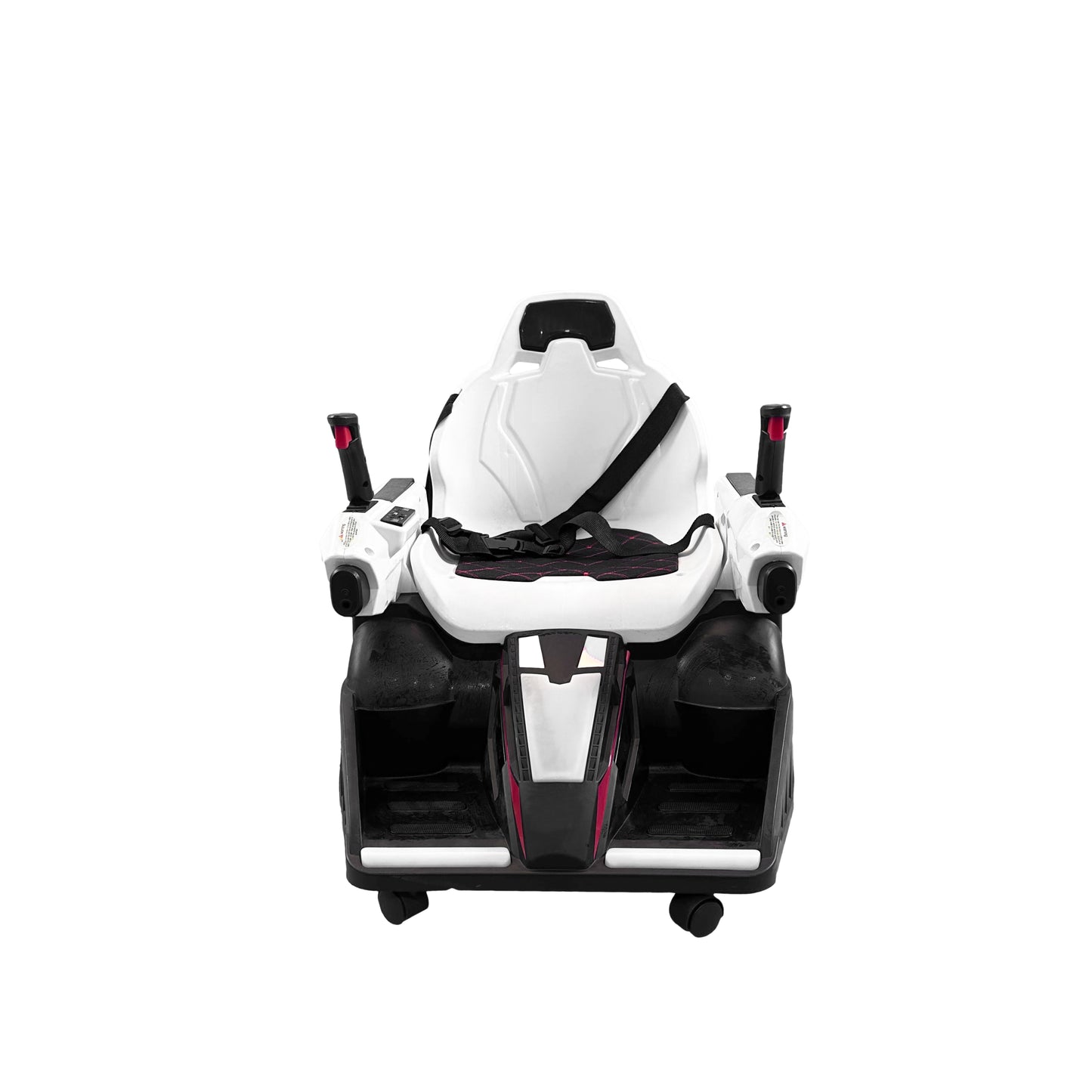 Mecha Chariot White and black Rechargeable 4 wheels