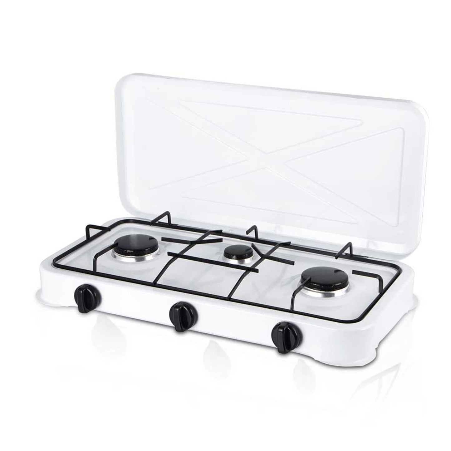 RAF Home Cooking Gas Stove 57*27*9cm White