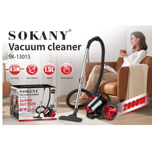 SOKANY  2000W High-Power Vacuum Cleaner with 1.5L