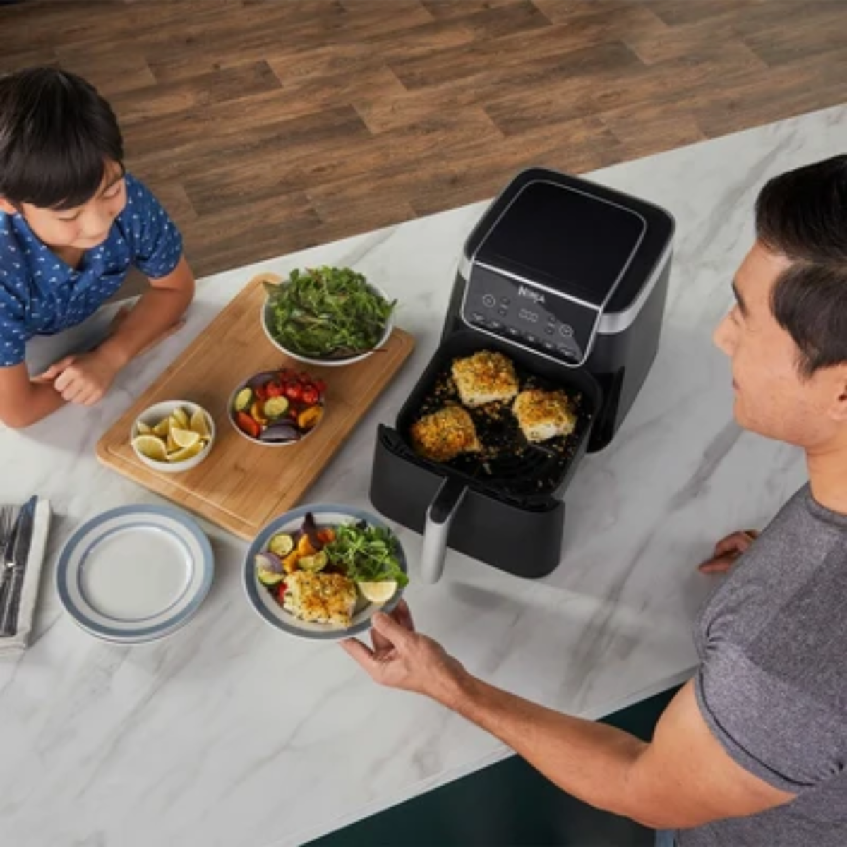 Ninja Max Pro  Air Fryer 6.2L Silver/Black