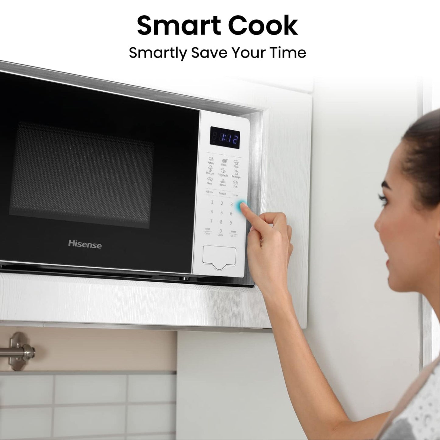 Hisense 20L Digital Microwave Oven  700W - White