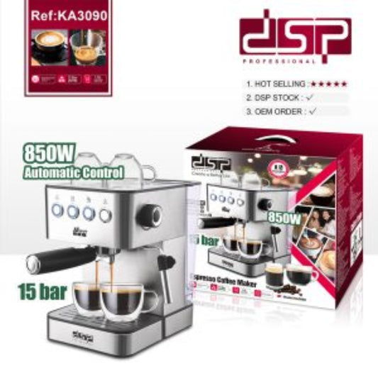 DSP , Espresso Coffee Maker - 850 W 15bar