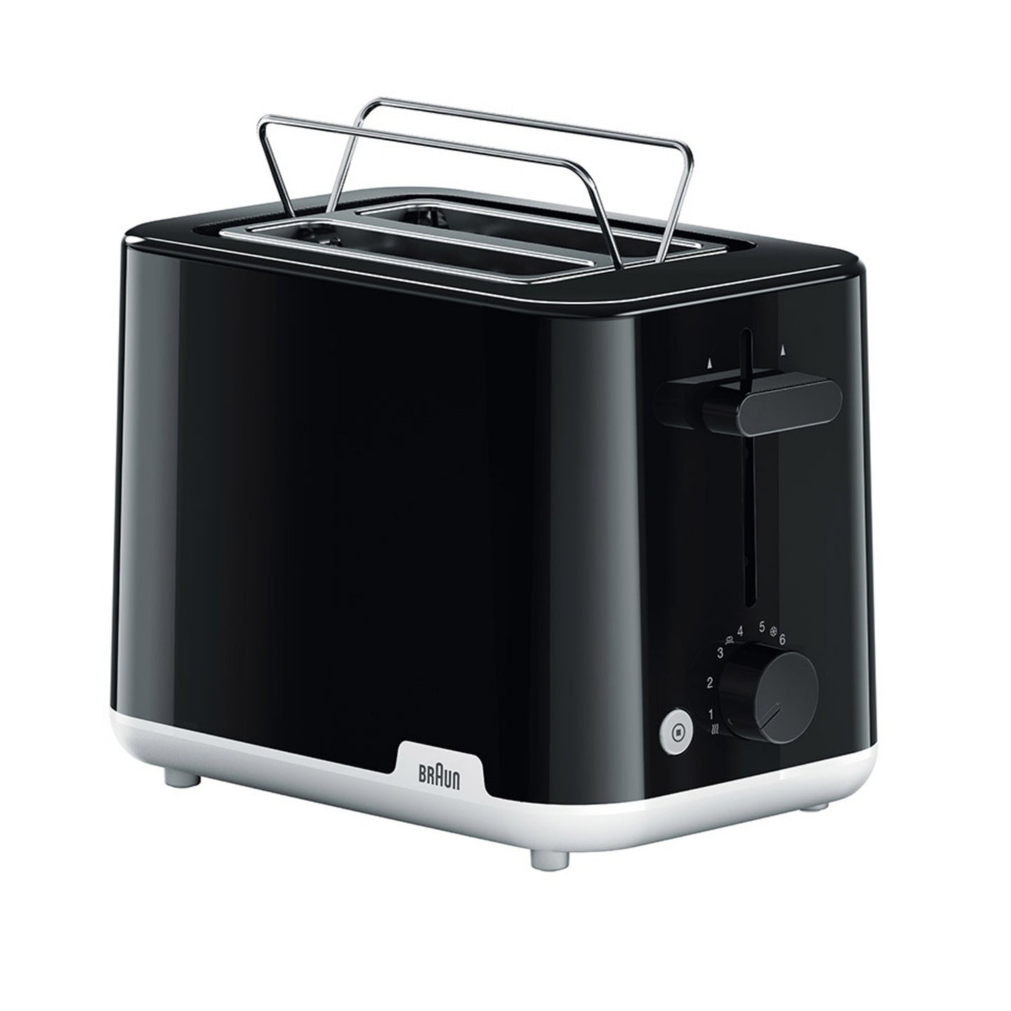 Braun 2 Slice Toaster, 900W, Black,