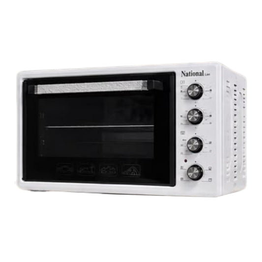 National line electric oven Double Glass 75L - 1300W White