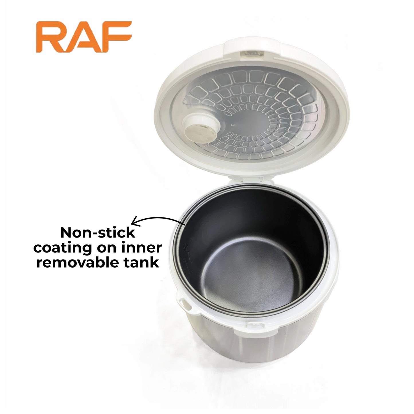 Raf All-in-One Multicooker Pot – fry, stew, steam, boil – 5L  capacity 900W