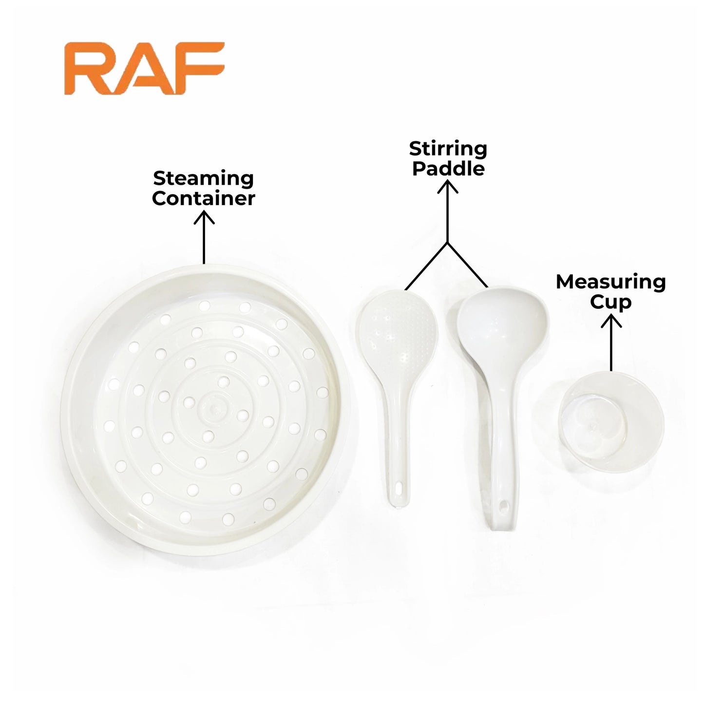 Raf All-in-One Multicooker Pot – fry, stew, steam, boil – 5L  capacity 900W