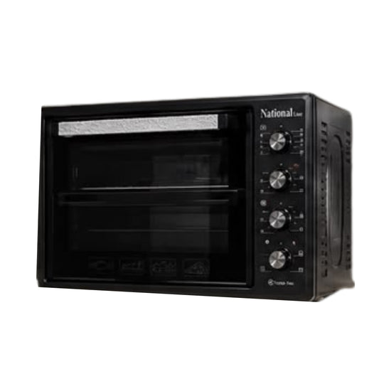 National line electric oven  Double Glass 75L - 1300W Black