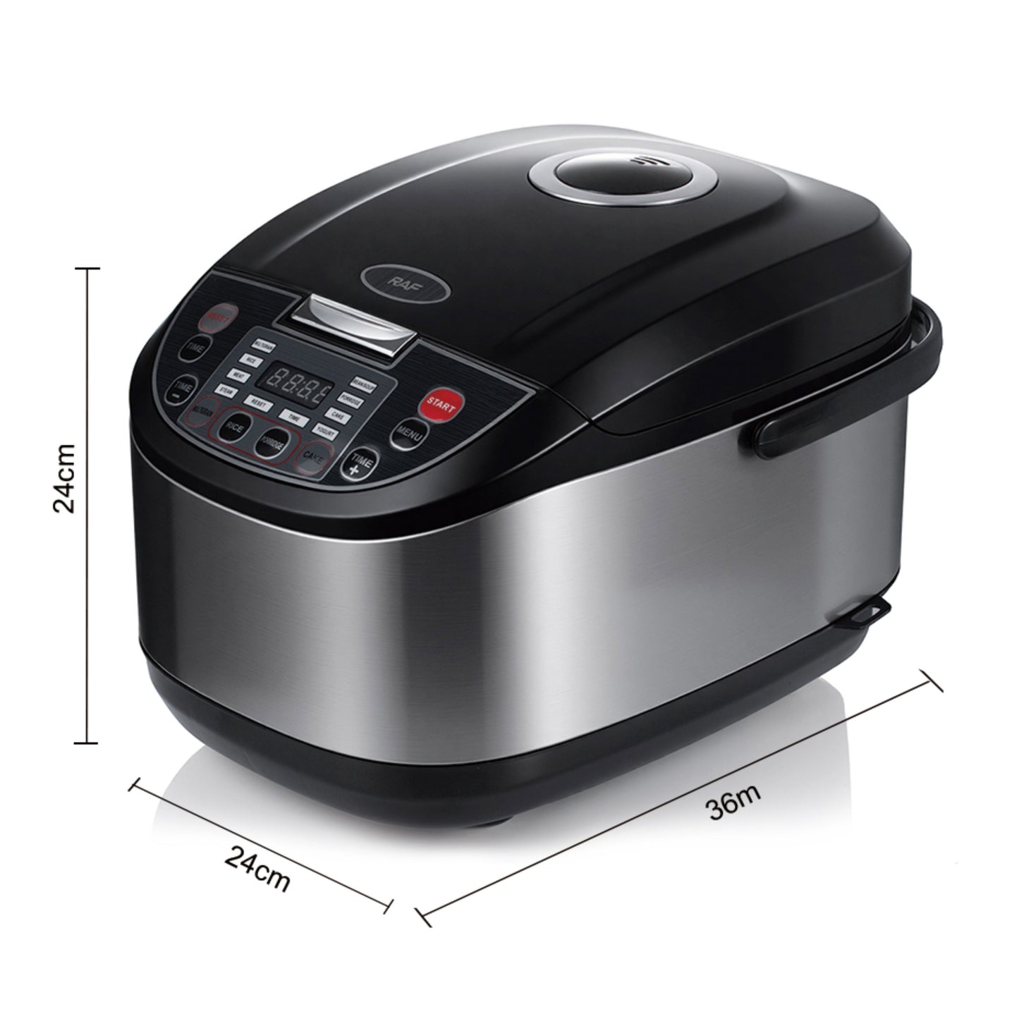 RAF  in Stock 5L Good Quality Rice Cooker Non-Stick Home Intelligent Electric Cooker With Color Box