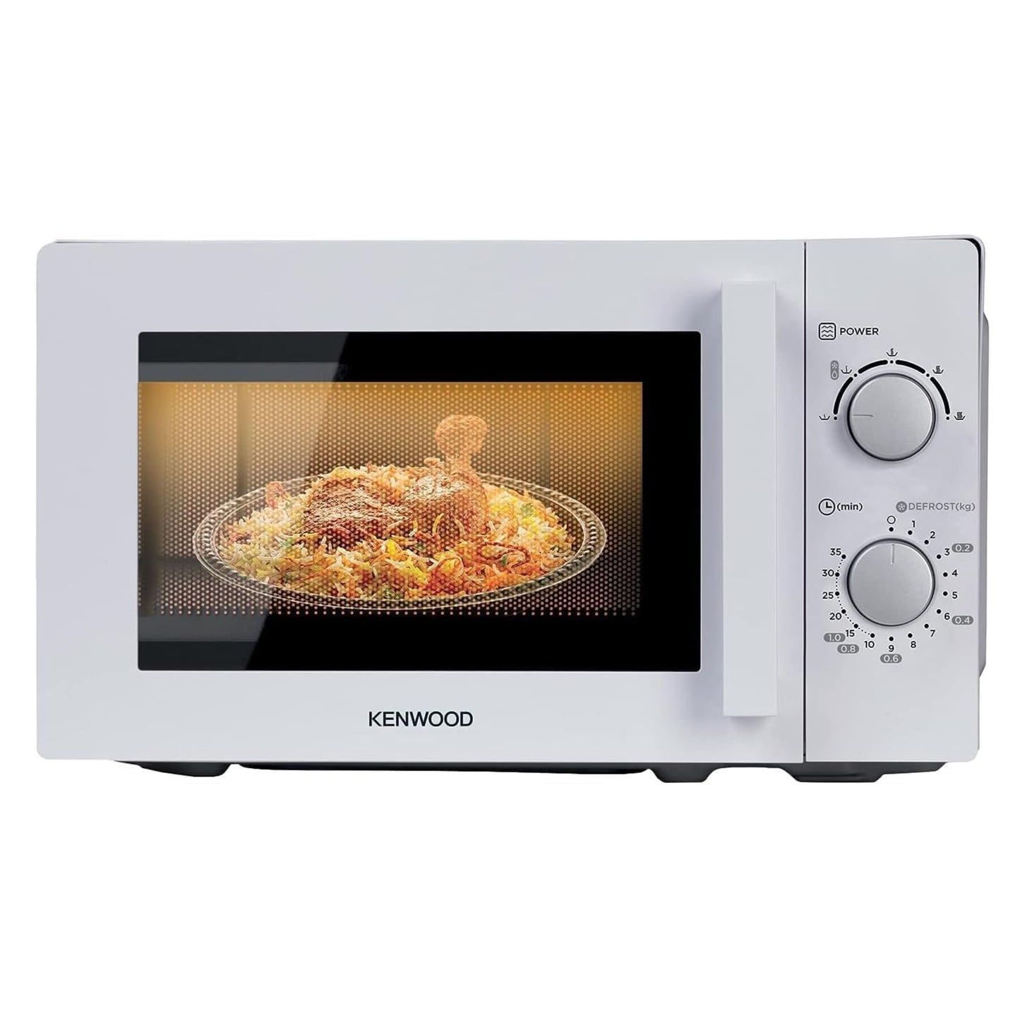 KENWOOD MICROWAVE 20L MECHANIC White 700W