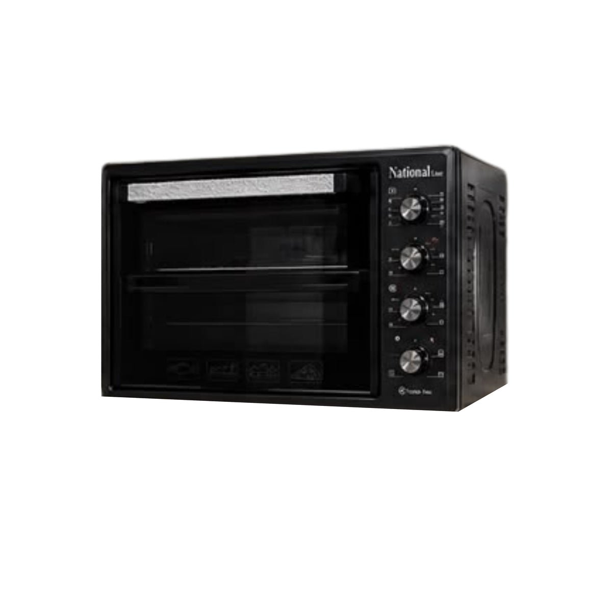National line electric oven  50L - 2000W Black