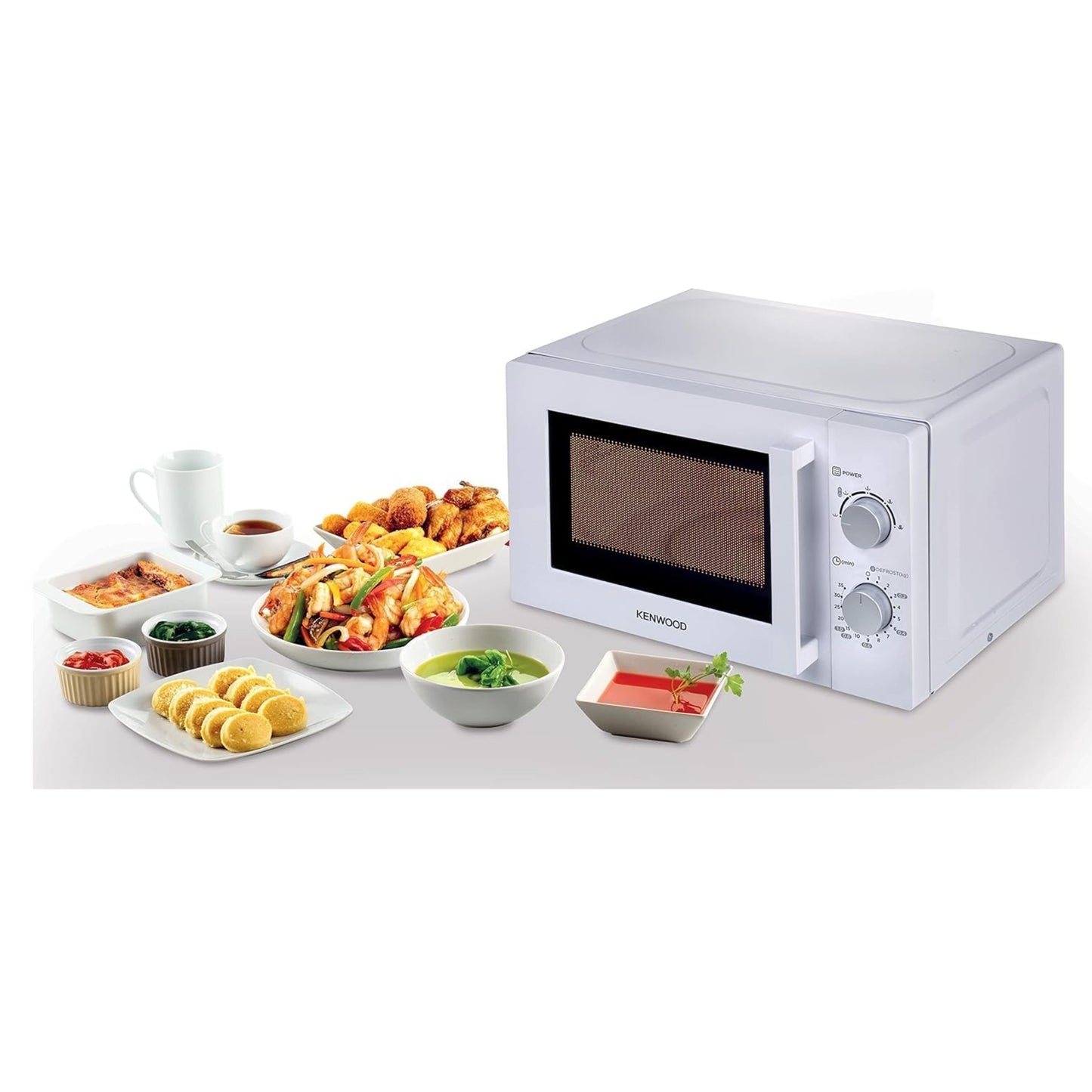 KENWOOD MICROWAVE 20L MECHANIC White 700W