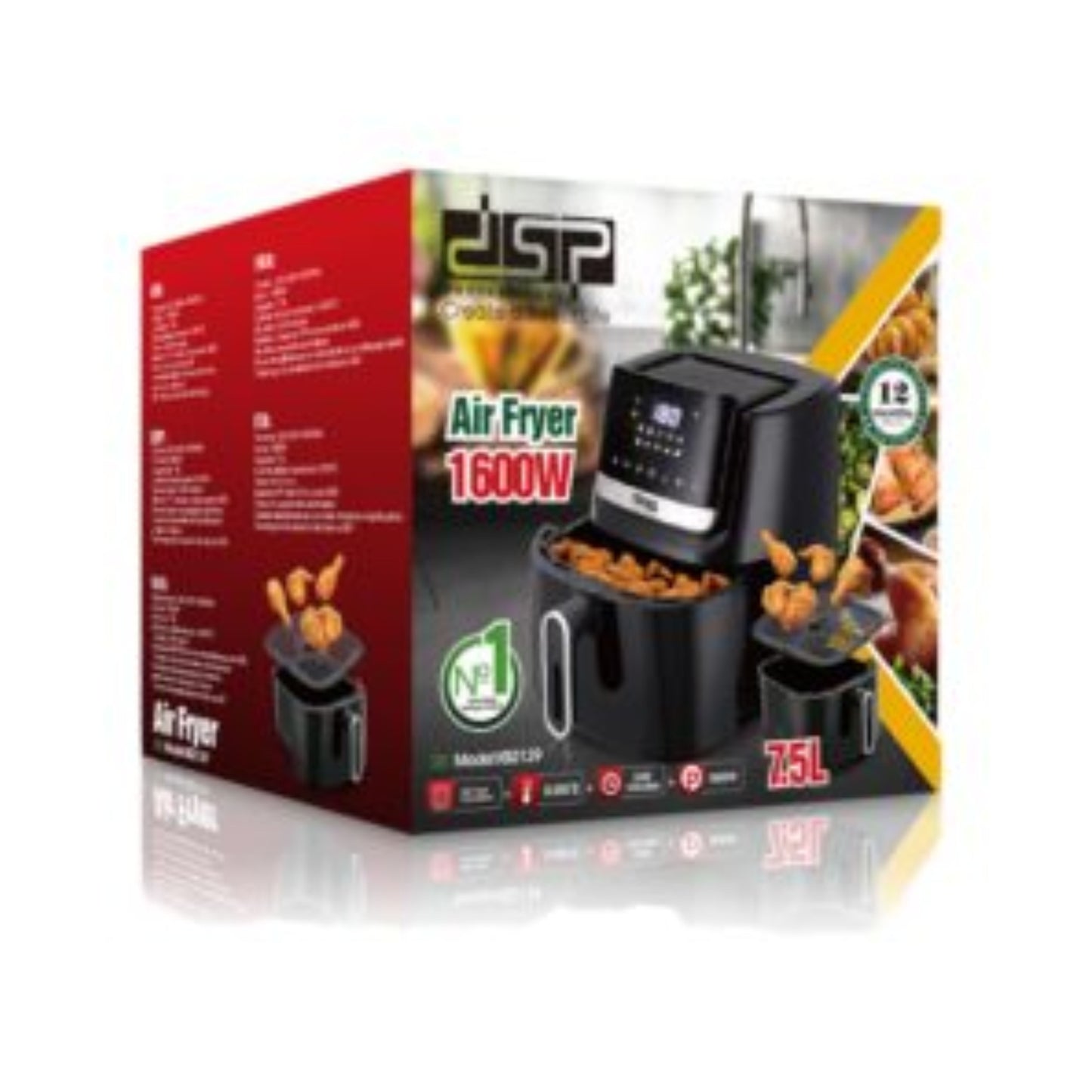 DSP , Electric Air Fryer 1600W-7.5Ltr