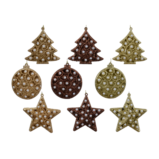 christmas figure foam ornaments  1pc - 12cm