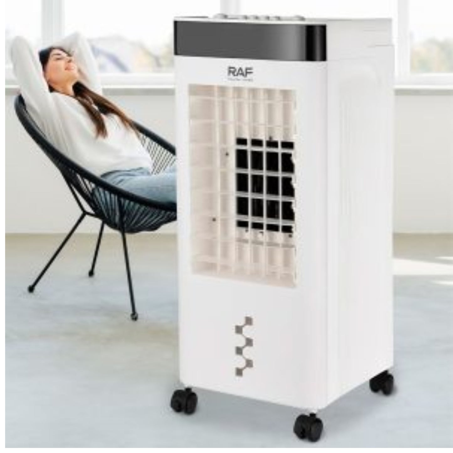 RAF , Portable Floor Air Cooler with 3 Modes 7L  - 65W