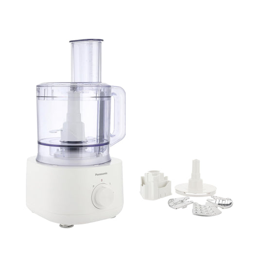 Panasonic Food Processor 800W 1 yr Warranty, White, 2.4L,