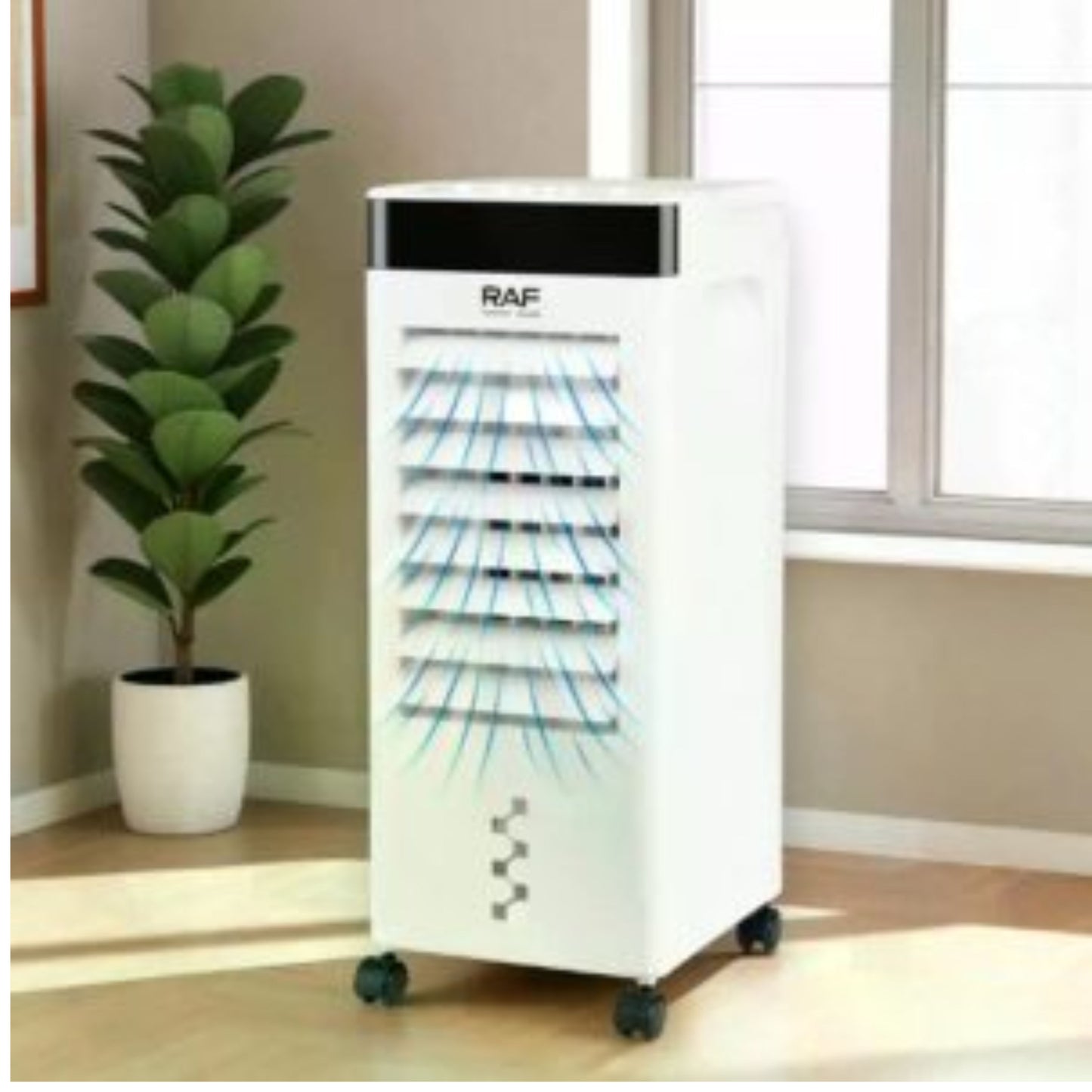RAF , Portable Floor Air Cooler with 3 Modes 7L  - 65W