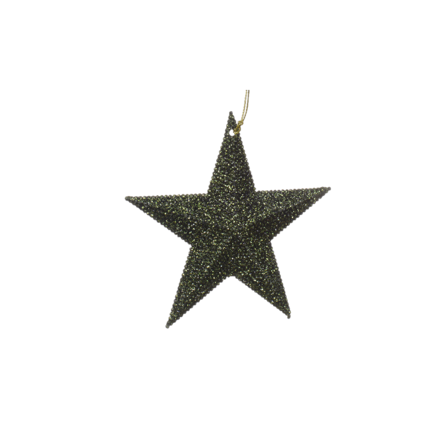 olive green Christmas ornaments 1pc - 12cm