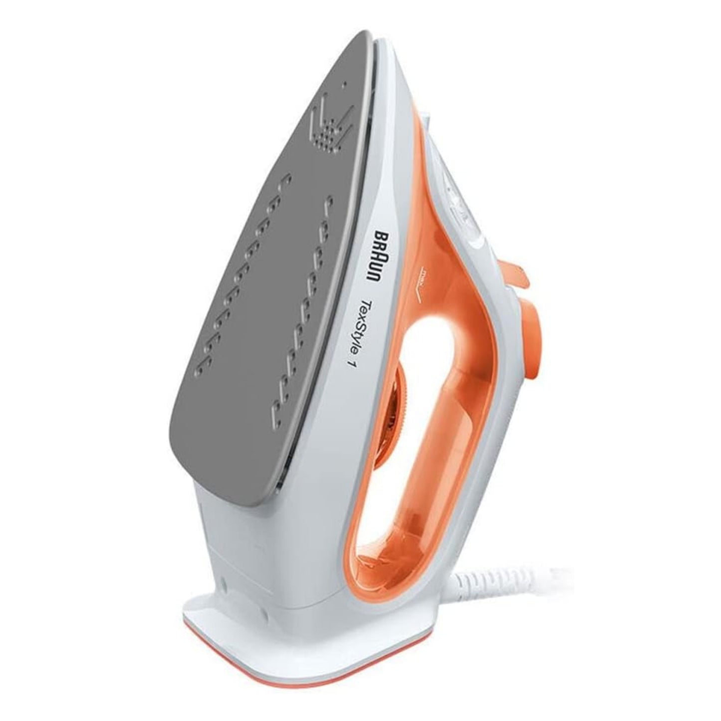 Braun TexStyle 1 Steam Iron , 1900 Watts, 50% Energy Saving, Orange