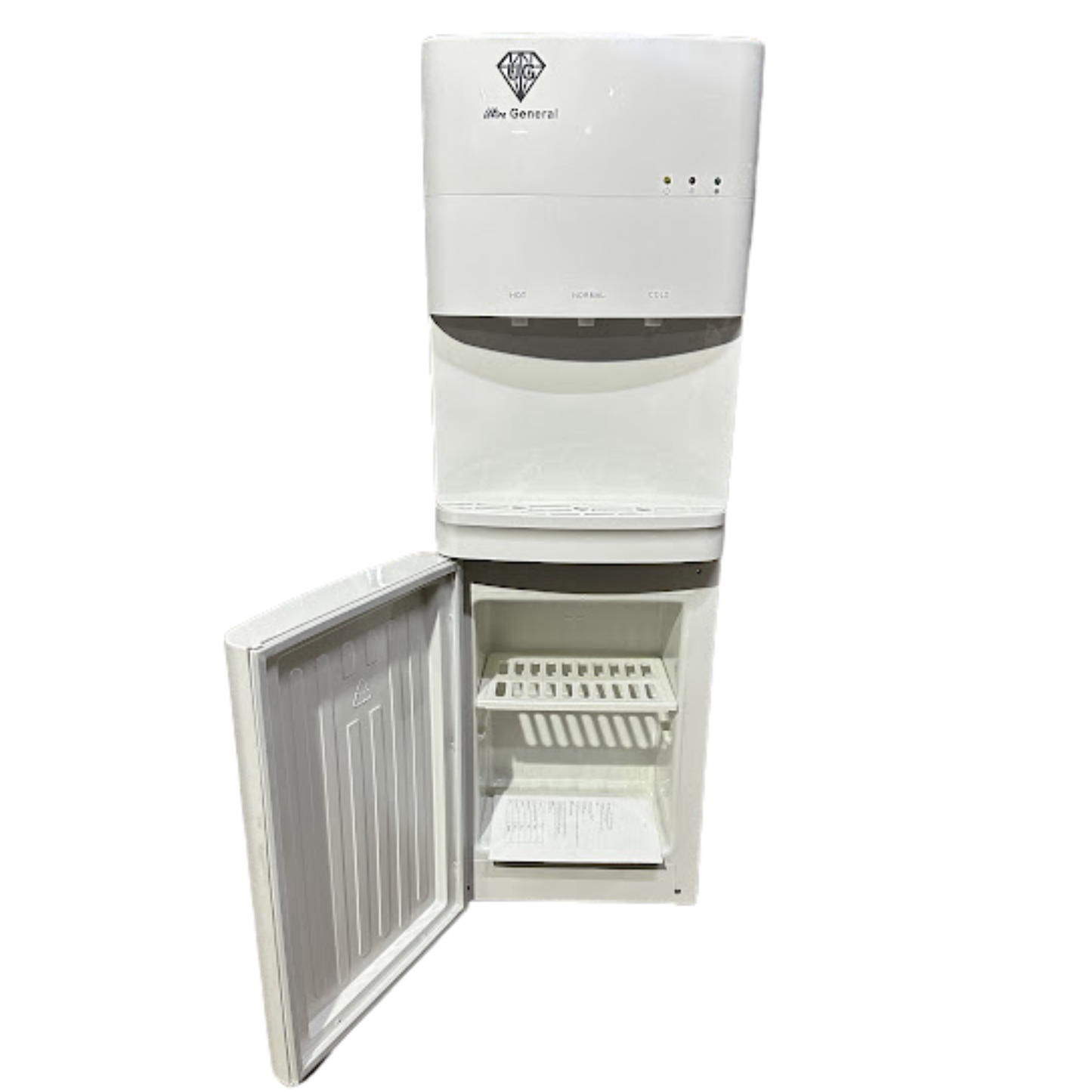 Ultra General Inverter l Top load water dispenser with cabinet -  Super White