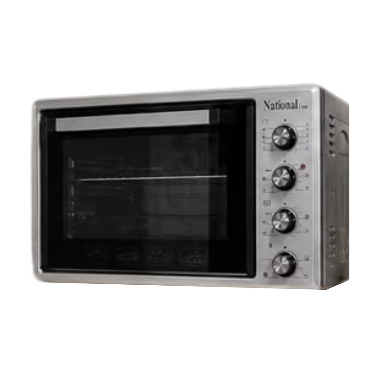 National line electric oven Double Glass 75L - 2400W Silver