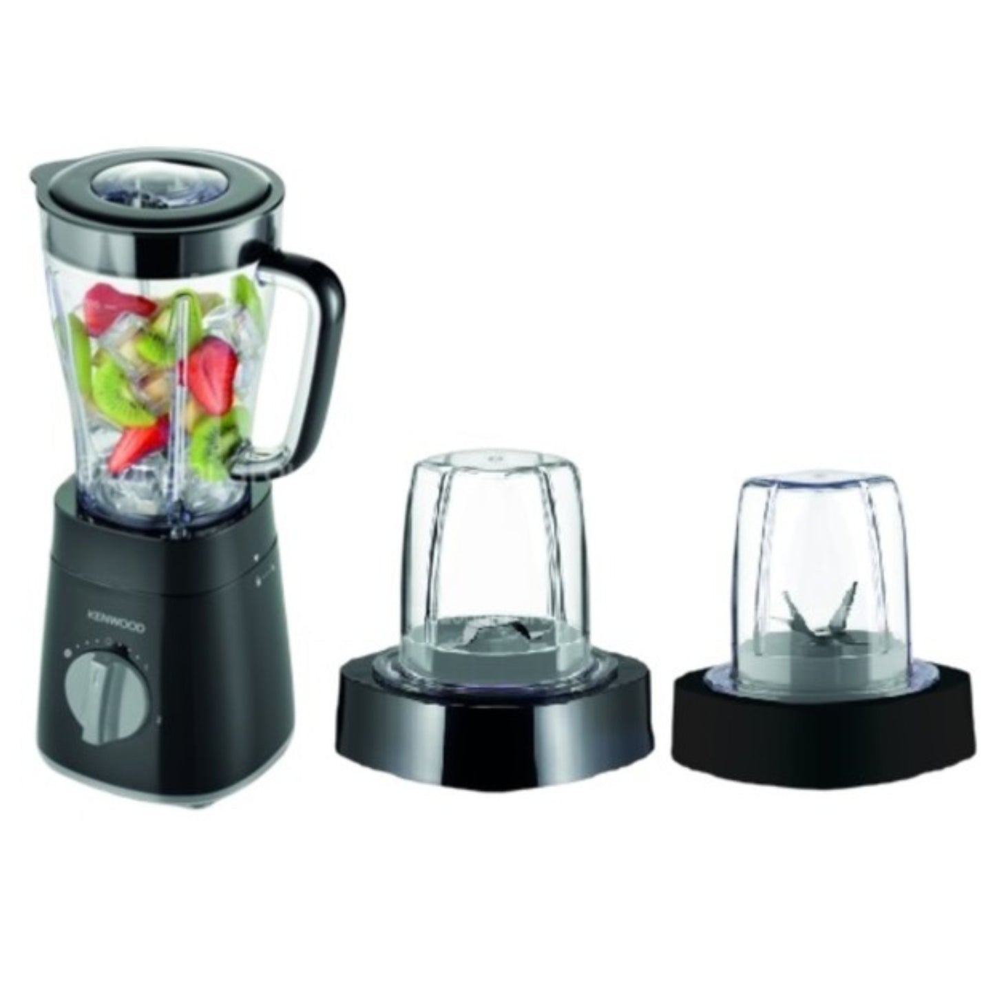 Kenwood Electric Blender with 2 Mills 500 Watt 2 Liter - Black