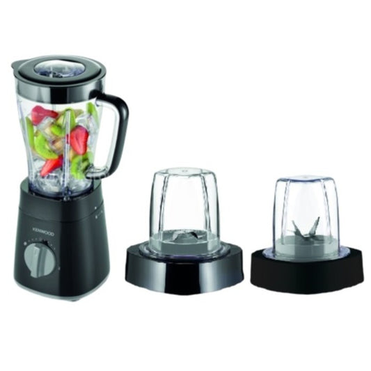 Kenwood Electric Blender with 2 Mills 500 Watt 2 Liter - Black