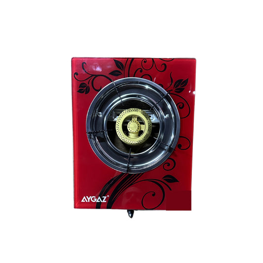 AYGAZ Tempered Glass Table Gas Stove Single Burner