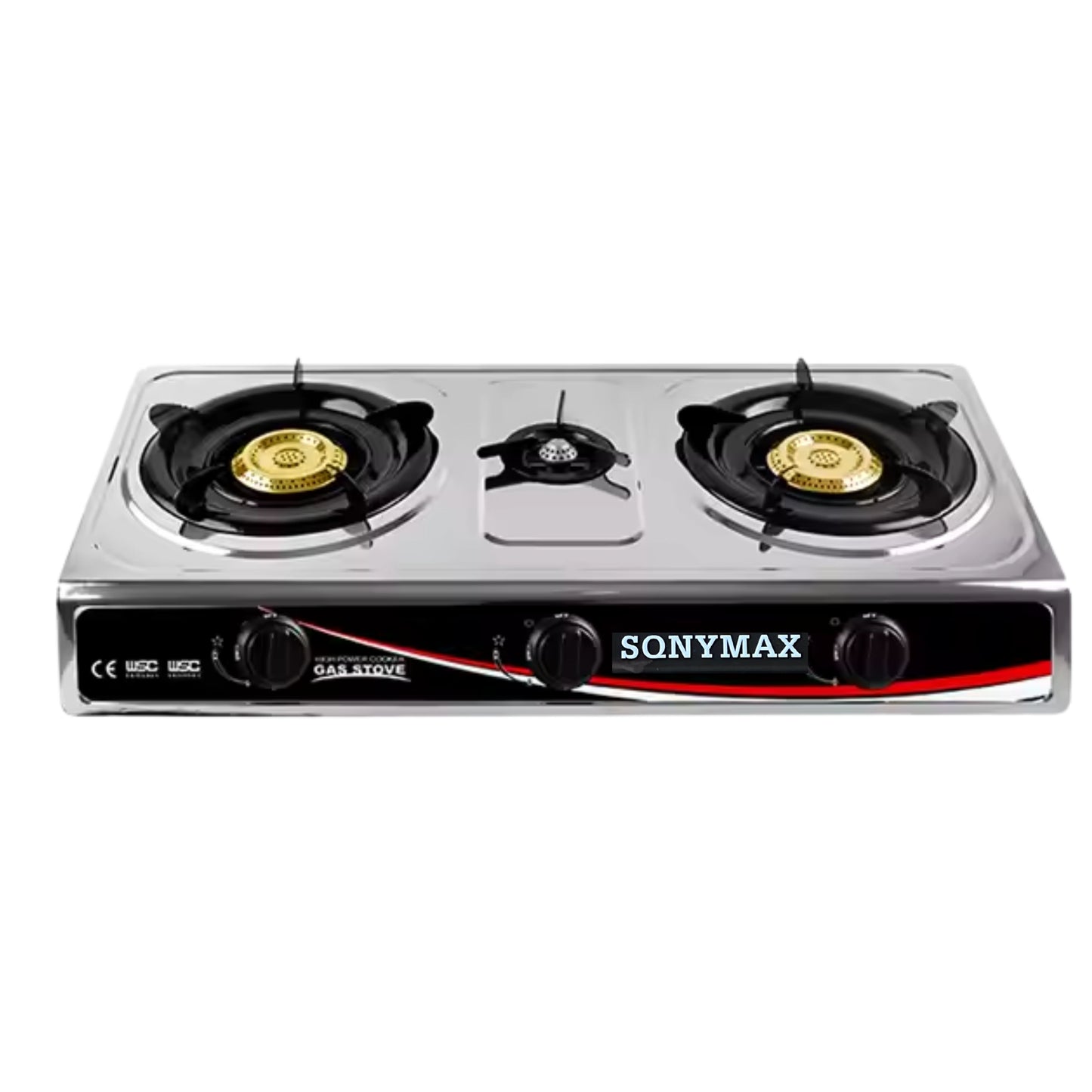 Sony max 3 Energy Efficient Burners With Heavy Cast Iron Mixing Tube| - auto ignition