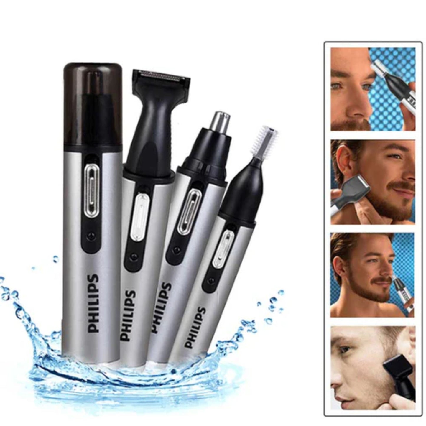 Philips Professional 3-in-1 Trimmer for Nose, Ears, Bikini Area & Eyebrows
