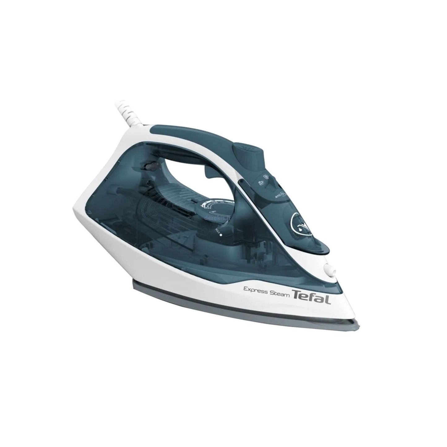 Steam iron, Tefal, 2400 W, 40 - 185 gr/min, 270 ml