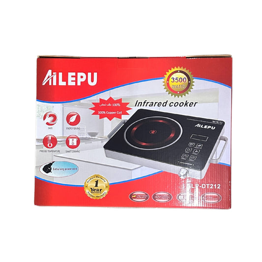 Infrared electric cooker Single Plate max POWER 3500W