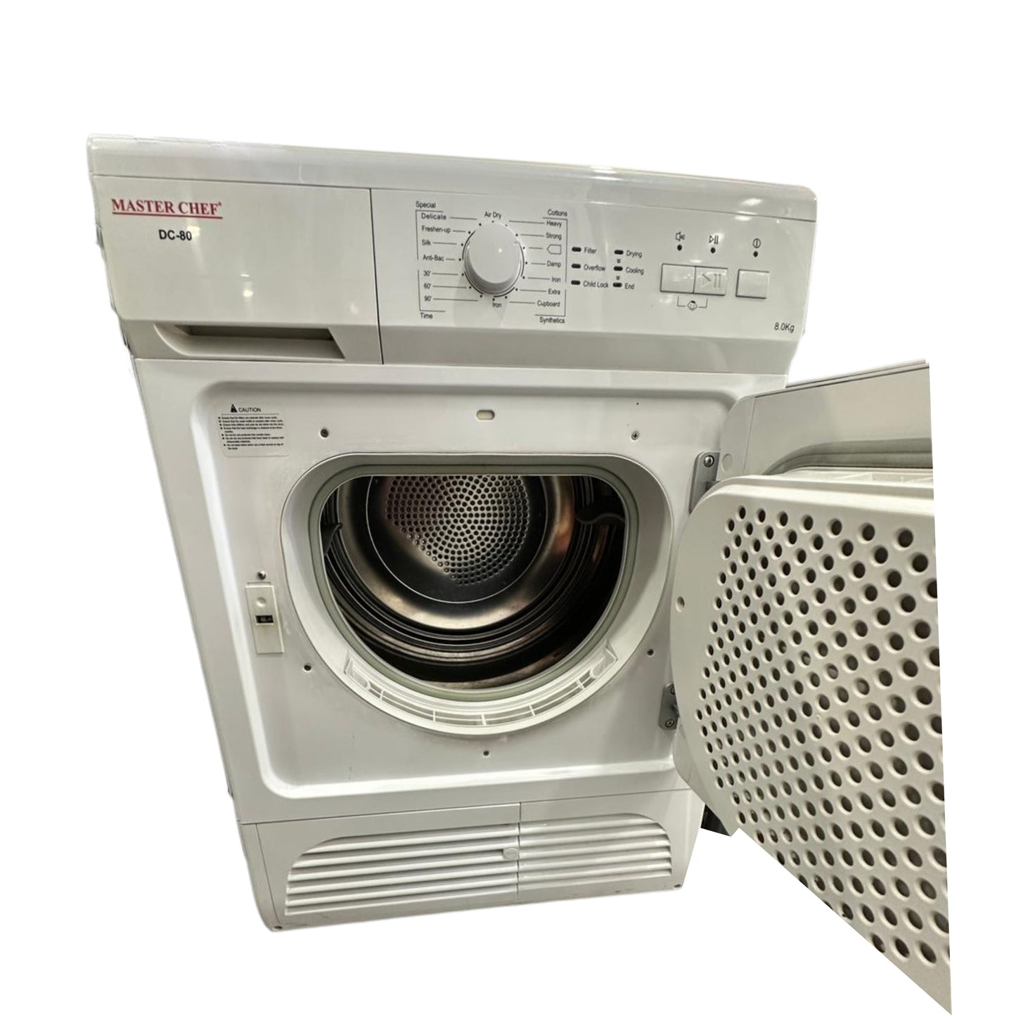 Master chef condenser dryer 8 kg