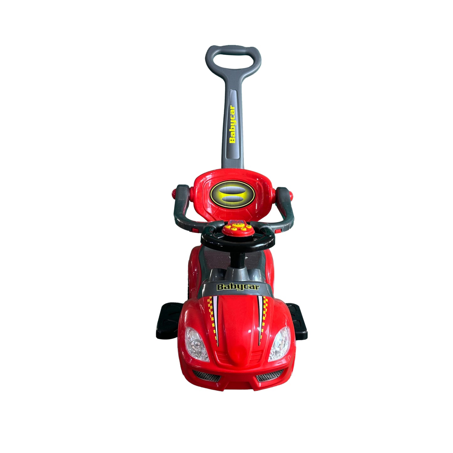 Kids Twist Car Baby Swing Car with Pushing Bar