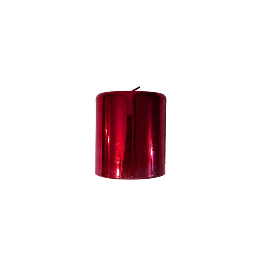 Christmas Pillar Candle 10cm