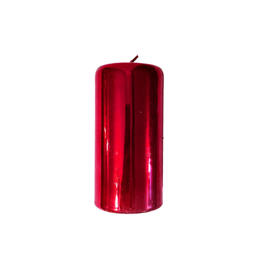 Christmas Pillar Candle 17cm