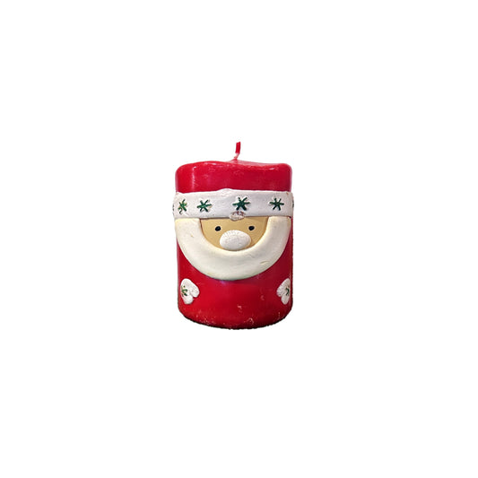 Christmas Pillar Candle 11cm
