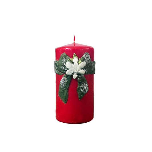 Christmas Pillar Candle