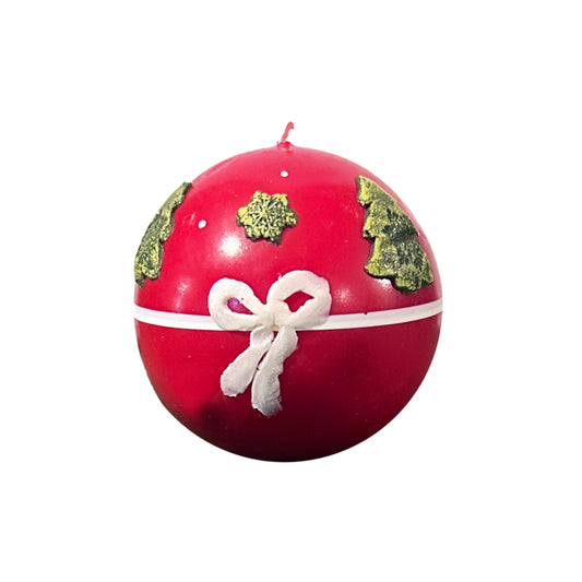 Christmas Candle Round