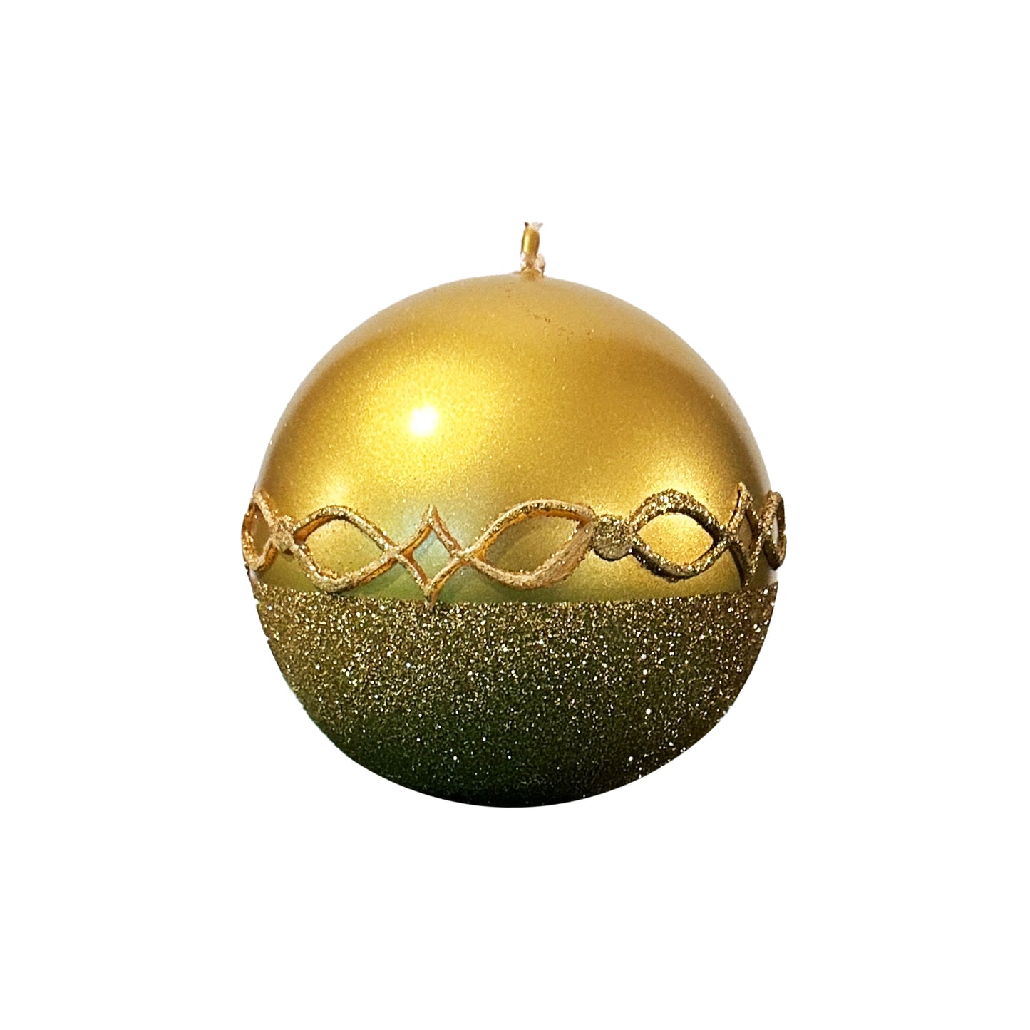 Christmas Candle Round 12cm