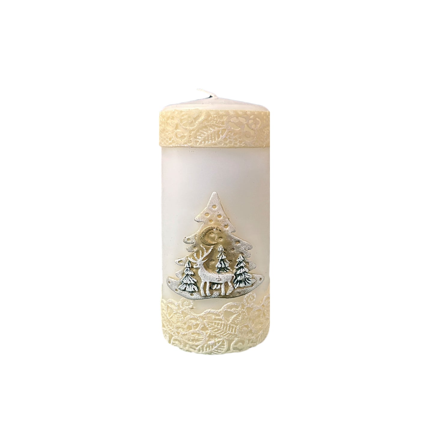 Christmas Pillar Candle