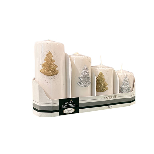 Christmas Pillar Candles