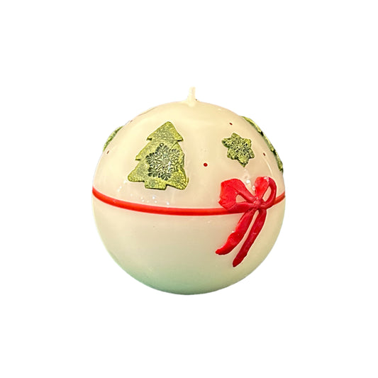 Christmas Candle Round