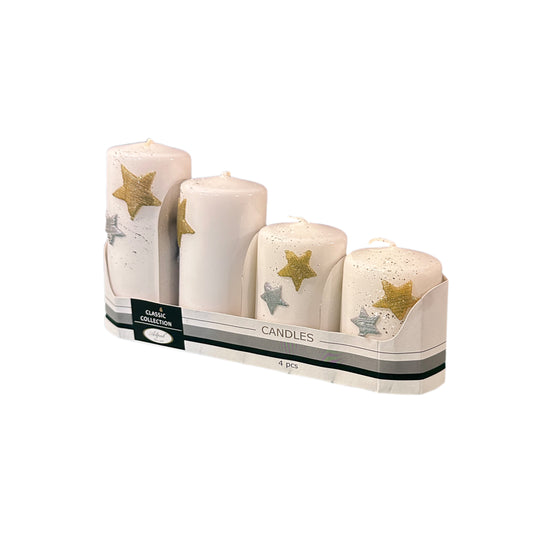 Christmas Pillar Candles