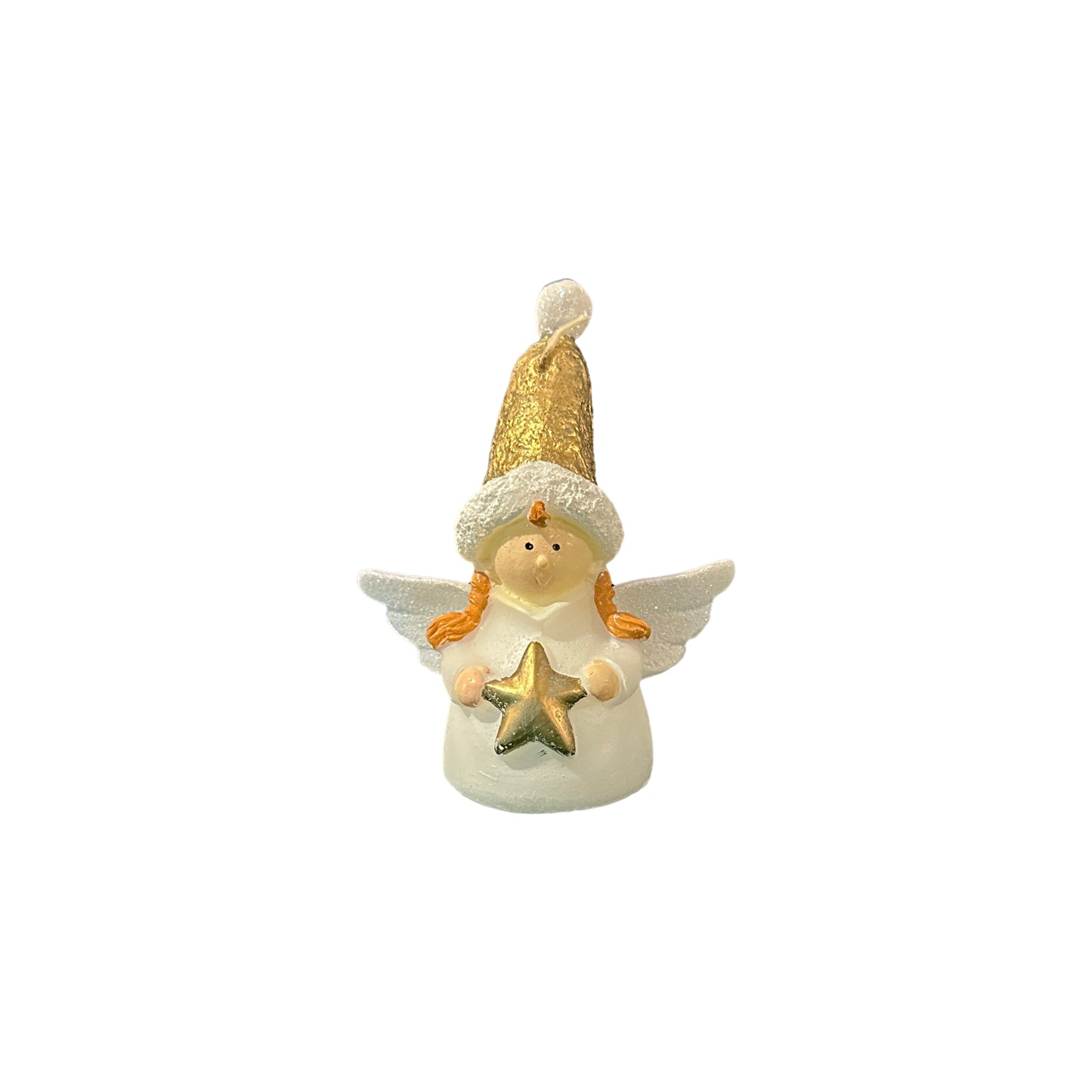 Christmas angel candle 14cm