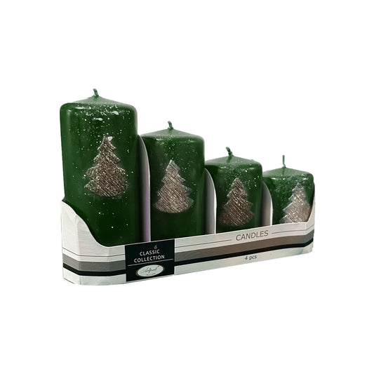 Christmas Pillar Candles