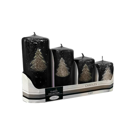 Christmas Pillar Candles