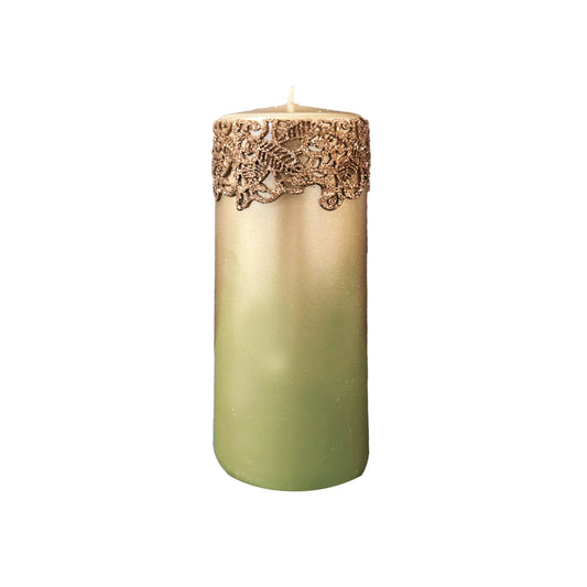 Christmas Pillar Candle