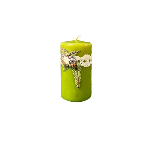 Christmas Pillar Candle